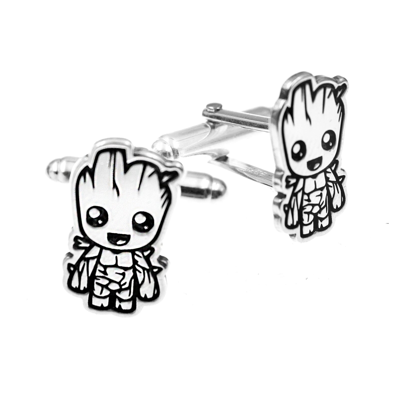 Gemelos de Plata Inspirados en Groot