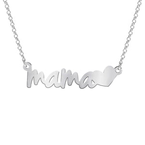 Colgante mamá en plata de primera ley – Joya elegante y simbólica para el Día de la Madre