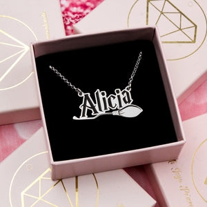 Colgante Personalizado con Nombre Inspirado en Harry Potter
