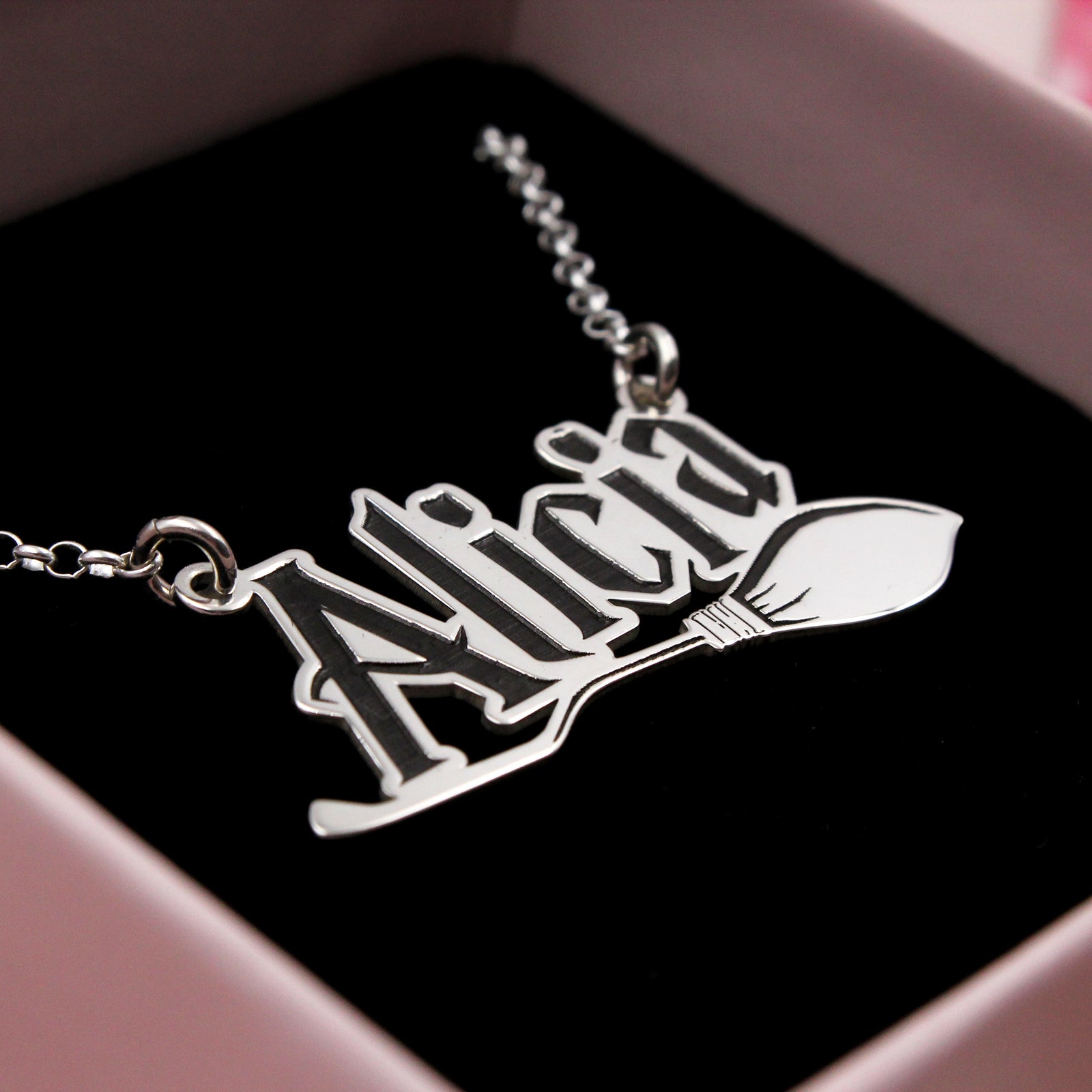 Colgante Personalizado con Nombre Inspirado en Harry Potter