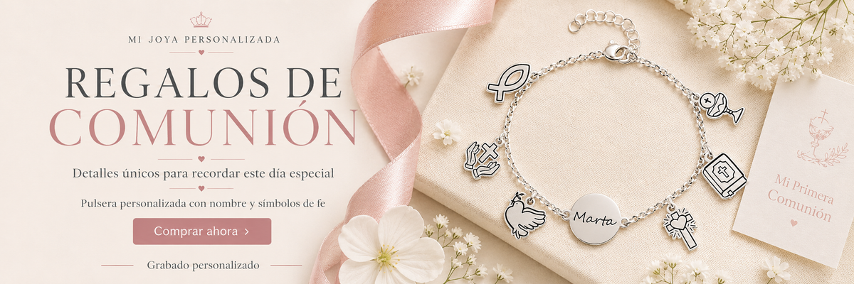 Pulseras personalizadas de comunión
