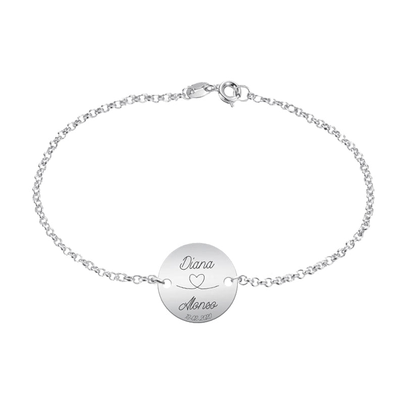Pulsera de plata forever